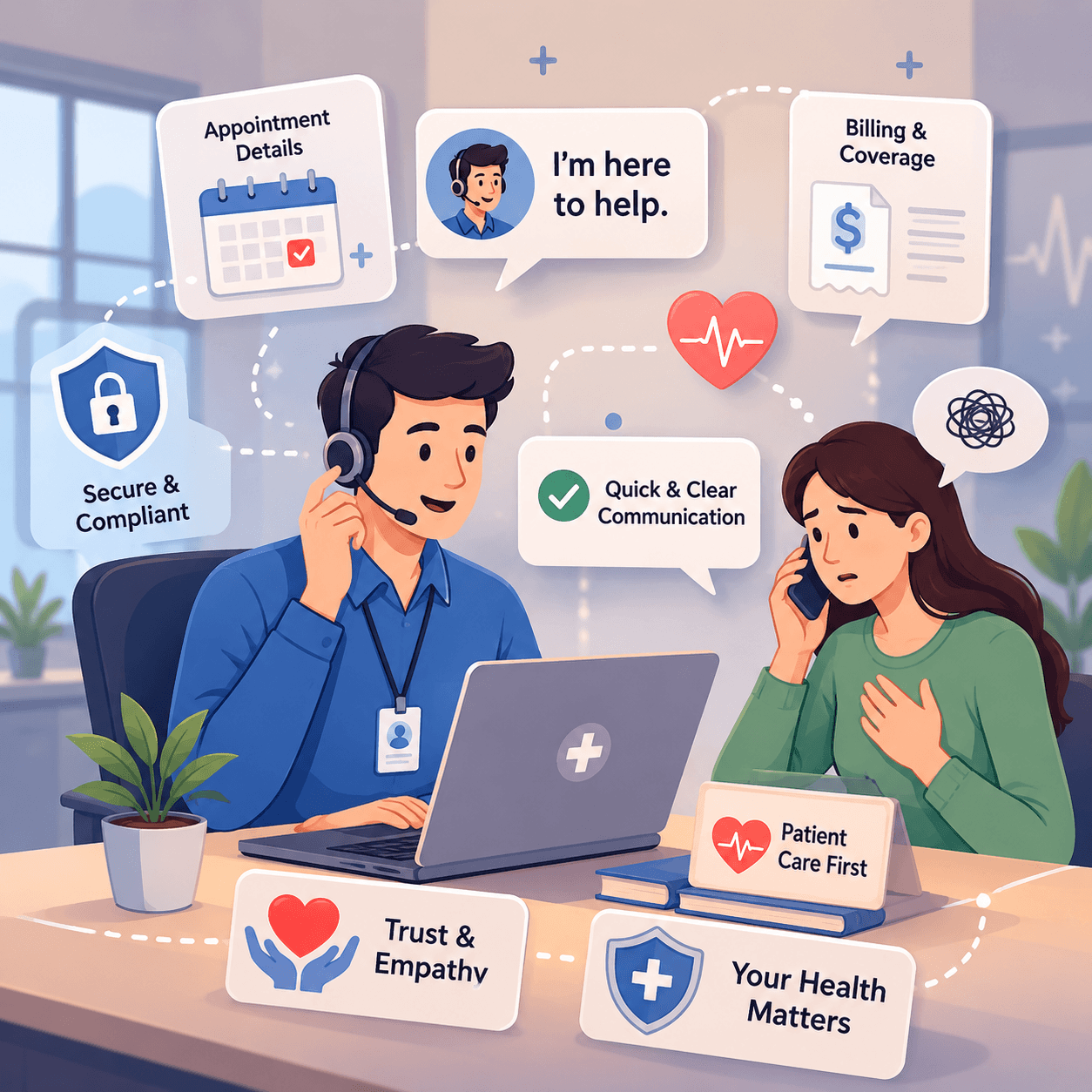 In Healthcare, 'Just Following Up' Means Something Different