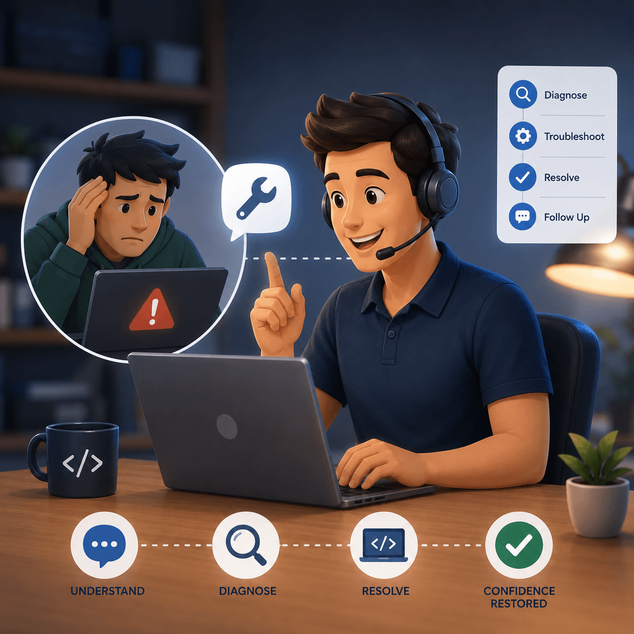 Why Turning It Off Is Not Technical Support