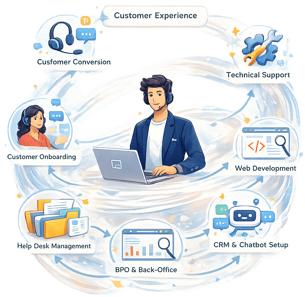 Services illustration
